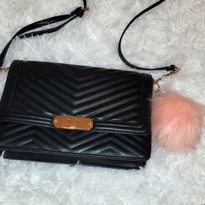 Black cross body bag